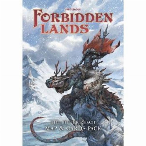 Forbidden Lands RPG - The Bitter Reach Maps and
Card Pack