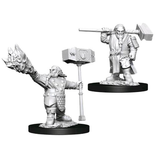 D&D Nolzur's Marvelous Miniatures - 2x Male Dwarf
Cleric