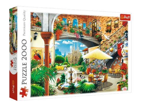 Puzzle 2000 pieces - Vista of
Barcelona