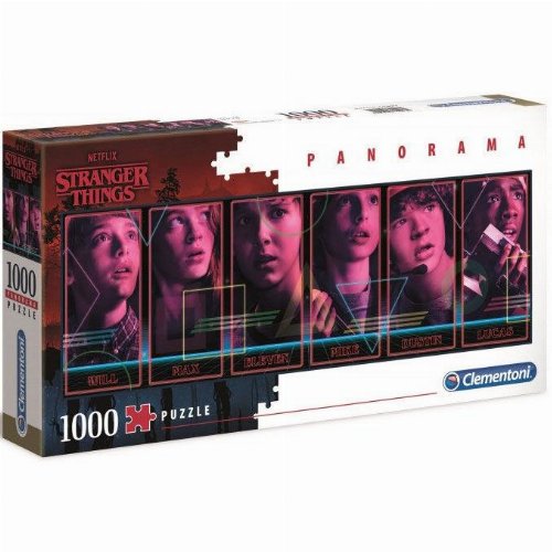 Puzzle 1000 pieces - Panorama Stranger Things
Characters