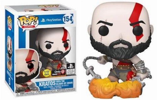 (Cancelled / Notified) Funko POP! God of War -
Kratos with Blades (GITD) #154 Figure
(Exclusive)