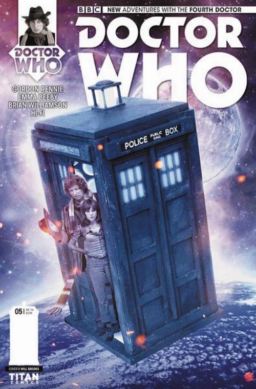 Doctor Who The 4th #5 (Of 5) Cover B