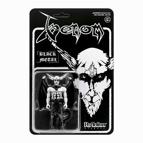 Venom: ReAction - Black Metal Action Figure
(10cm)