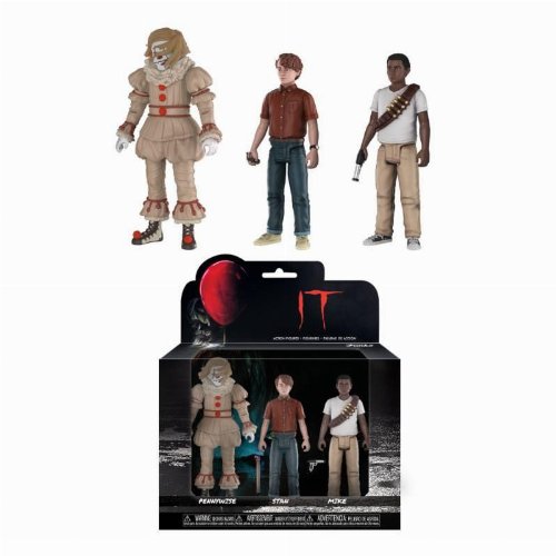 Φιγούρα Stephen King's Το Αυτό - Pennywise, Stan, Mike
3-Pack Action Figures (12cm)