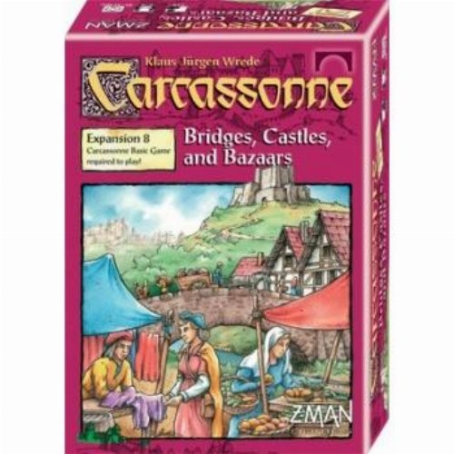 Carcassonne: Expansion 8 - Bridges, Castles and
Bazaars