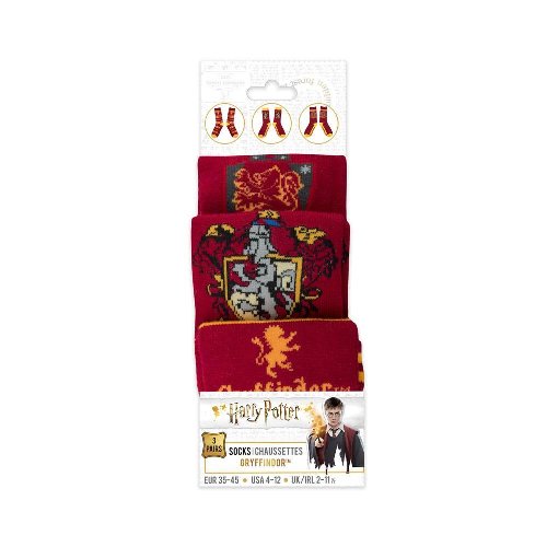 Κάλτσες Harry Potter - Gryffindor 3-Pack
Socks