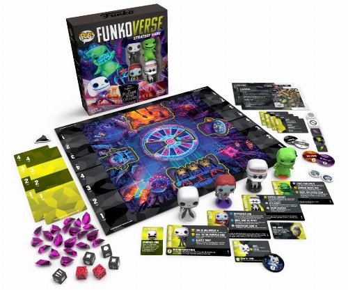 Board Game Funkoverse Strategy Game: The
Nightmare Before Christmas 100 - Base Set