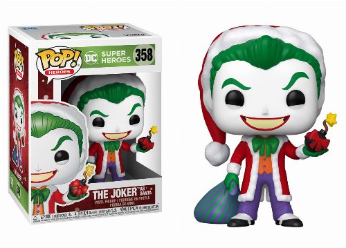 Figure Funko POP! DC Heroes: Holiday - Joker as
Santa #358