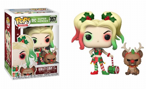 Figure Funko POP! DC Heroes: Holiday - Harley
Quinn with Helper #357