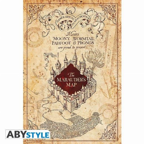 Αυθεντική Αφίσα Harry Potter - Marauder's Map
Poster (61x91cm)