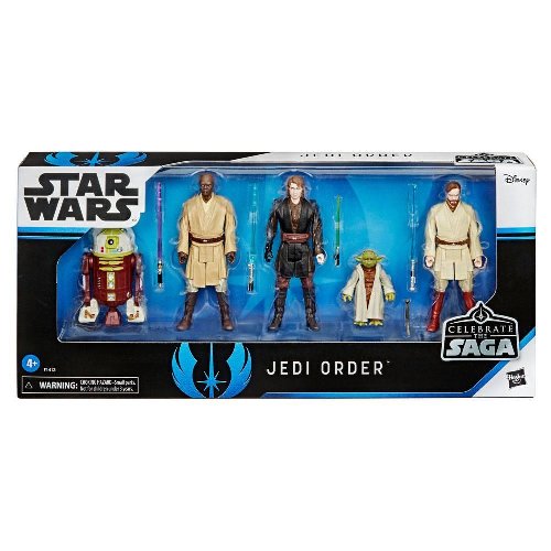 Φιγούρα Star Wars: Celebrate Saga - The Jedi Order
5-Pack Action Figures (15cm)