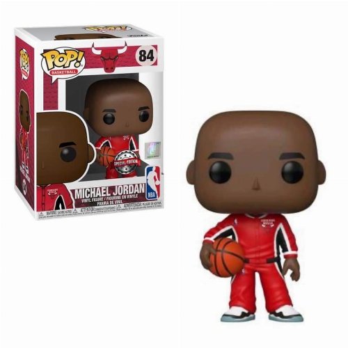 Φιγούρα Funko POP! NBA: Bulls - Michael Jordan (Red
Warm-Ups) #84 (Exclusive)