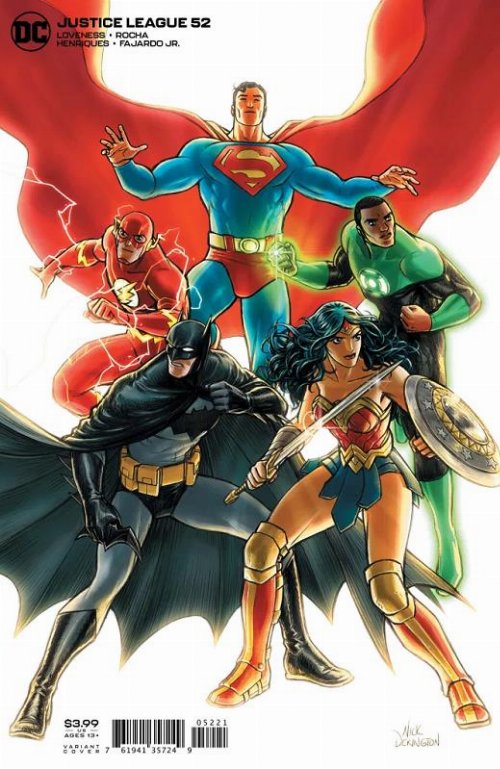 Justice League #52 Variant Cover