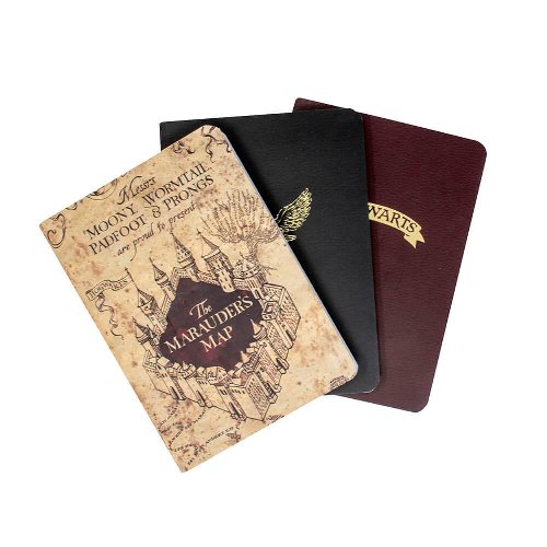 Σημειωματάρια Harry Potter - A6 3-Pack
Notebooks