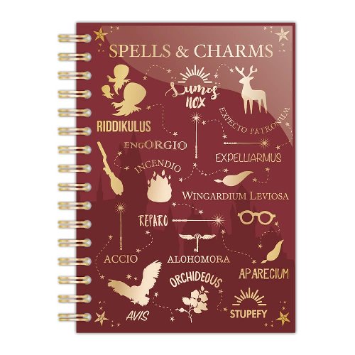 Σημειωματάριο Harry Potter - Spells & Charms Α5
Wiro Notebook