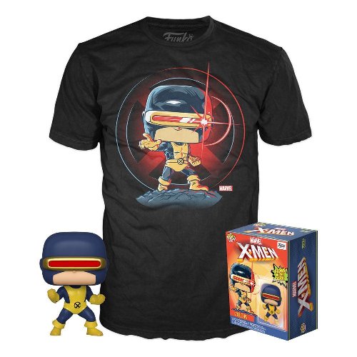 Συλλεκτικό Funko Box: Marvel - Cyclops (1st
Appearance) Funko POP! με T-Shirt