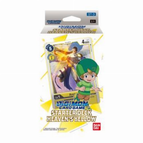 Digimon Card Game - ST-3 Starter Deck: Heaven's
Yellow