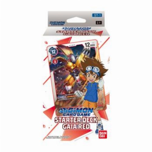 Digimon Card Game - ST-1 Starter Deck: Gaia
Red