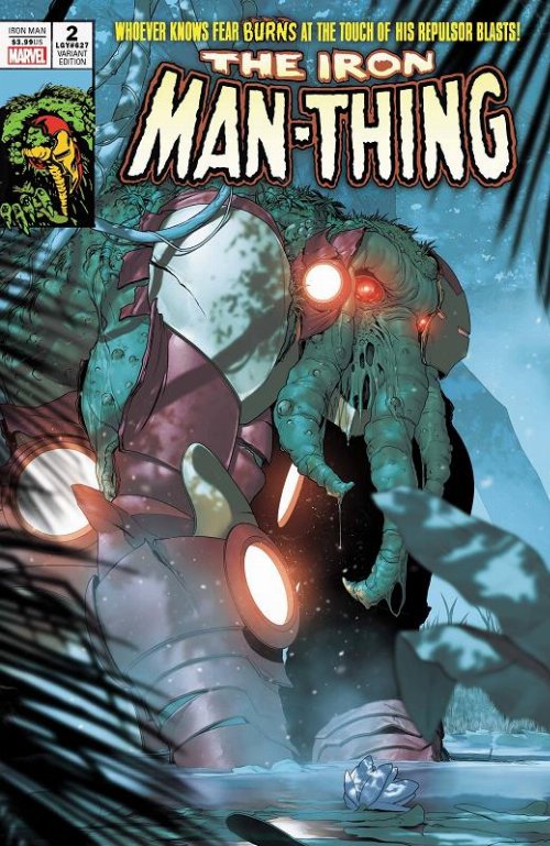 Iron Man #02 De Iulus Iron Man Thing Horror Variant
Cover