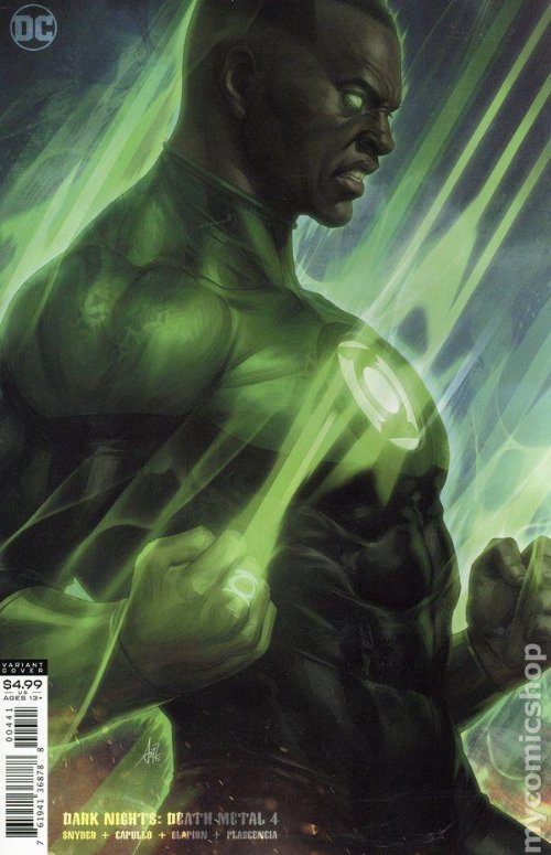 Τεύχος Κόμικ Dark Nights - Death Metal #4 (Of 7) Green
Lantern Card Stock Variant Cover