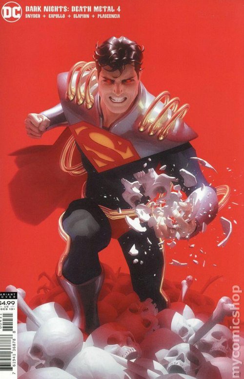 Τεύχος Κόμικ Dark Nights - Death Metal #4 (Of 7)
Superboy Prime Card Stock Variant Cover