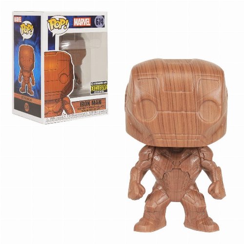 Φιγούρα Funko POP! Marvel - Iron Man (Wood Deco) #674
(Exclusive)