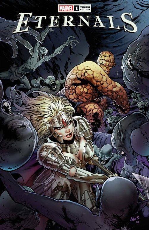 Τεύχος Κόμικ Eternals #01 Land Variant
Cover