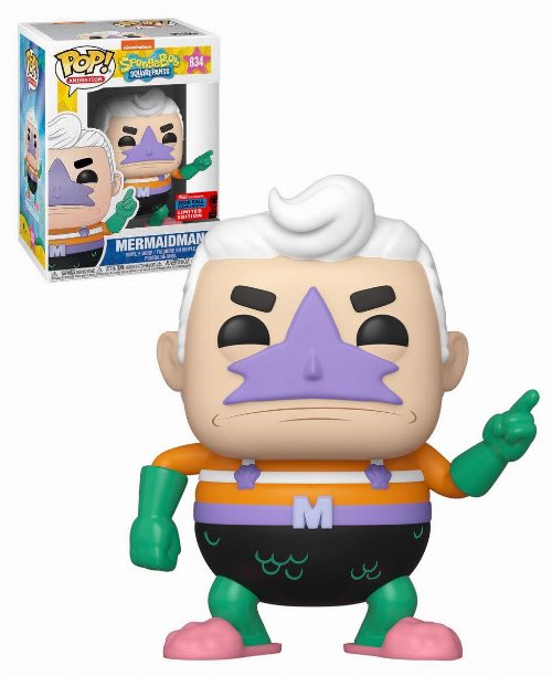 Φιγούρα Funko POP! Spongebob Squarepants - Mermaidman
#834 (NYCC 2020 Exclusive)