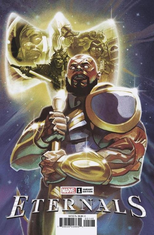 Τεύχος Κόμικ Eternals #01 Del Mundo Variant
Cover