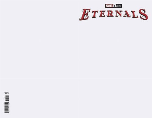 Eternals #01 Blank Variant Cover