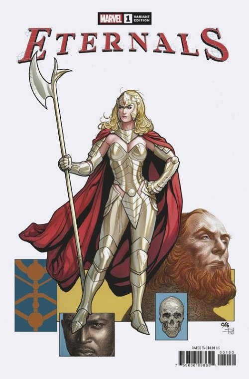 Τεύχος Κόμικ Eternals #01 Frank Cho Variant
Cover