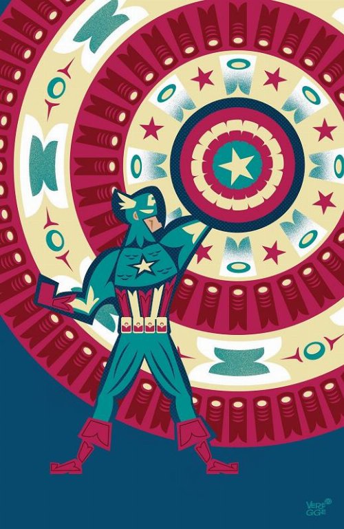 Captain America (2018) #25 Veregge Variant
Cover