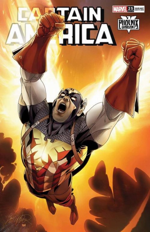 Captain America (2018) #25 Larocca Captain America
Phoenix Variant Cover