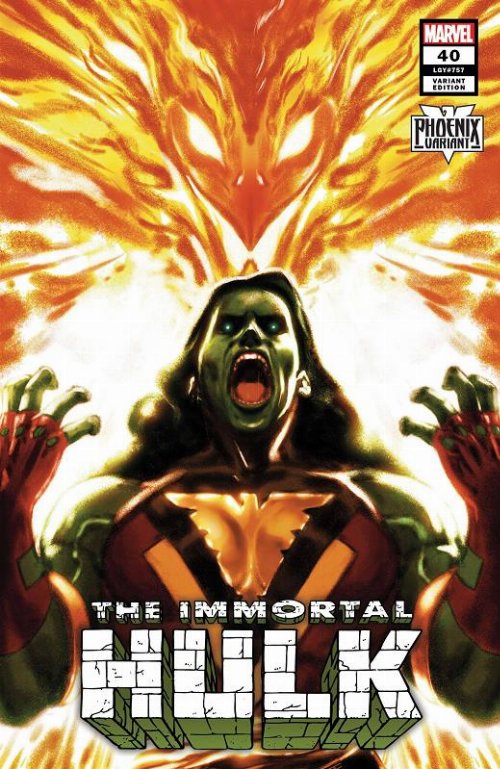 The Immortal Ηulk #40 Clarke She-Hulk Phoenix Variant
Cover