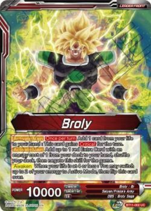 Broly // Broly, the Awakened Demon