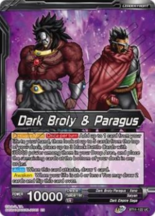 Dark Broly & Paragus // Dark Broly & Paragus,
the Corrupted