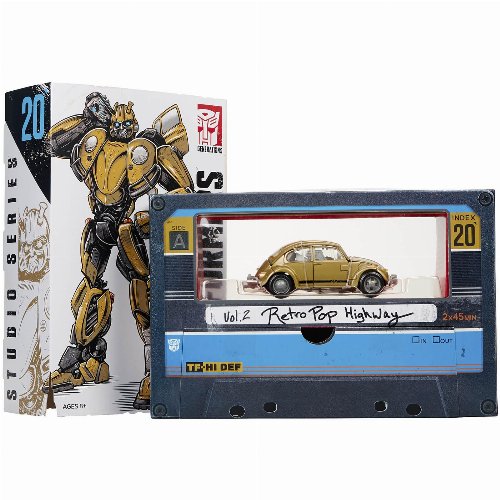 Transformers: Retro Rock Garage - Bumblebee (Gold VW
Beetle) Action Figure (11cm)