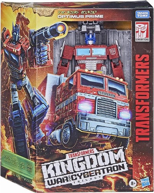 Transformers: Leader Class - Kingdom WFC-K11 Optimus
Prime Action Figure (18cm)