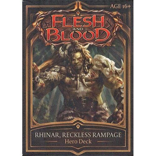 Flesh & Blood TCG - Welcome to Rathe Brute Hero
Deck (Rhinar, Reckless Rampage)