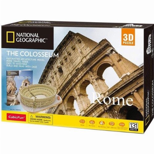 Puzzle 3D 131 pieces - National Geographic: The
Colosseum