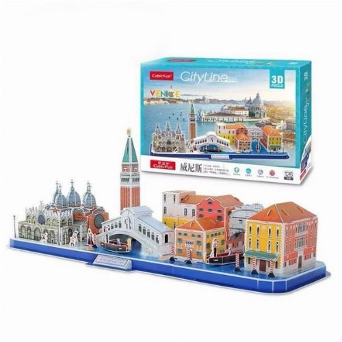 Puzzle 3D 126 pieces - CityLine: Venice