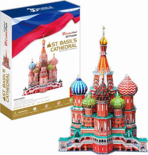 Puzzle 3D 214 pieces - St. Basil's
Cathedral