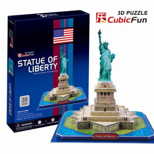 Puzzle 3D 39 pieces - Statue of
Liberty