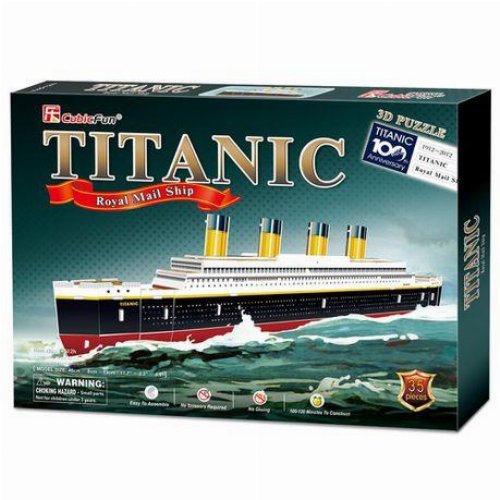 Puzzle 3D 35 pieces - Titanic