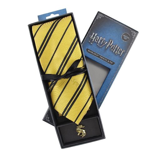 Γραβάτα Harry Potter - Hufflepuff Deluxe Box Tie &
Metal Pin
