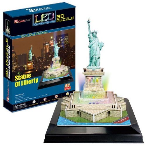 Puzzle 3D 37 pieces - Statue of Liberty with
LED