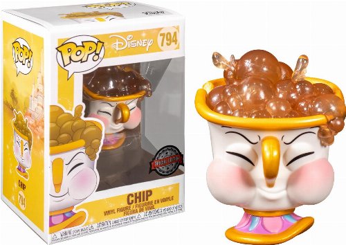 Figure Funko POP! Beauty & Beast - Chip with
Bubbles #794 (Exclusive)