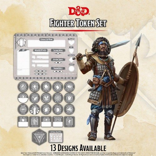 Dungeons & Dragons 5th Edition - Fighter Token
Set