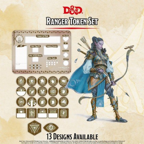 D&D 5th Ed - Ranger Token Set