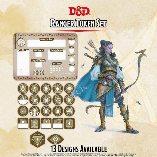 Dungeons & Dragons 5th Edition - Ranger
Token Set